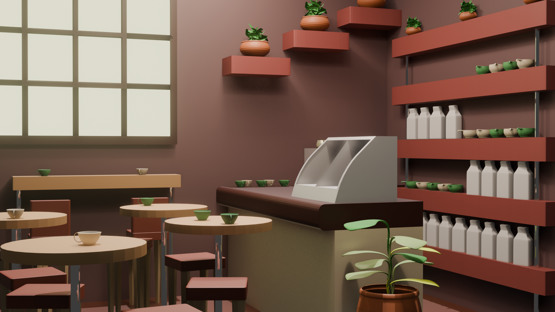 Asian Coffee Shop